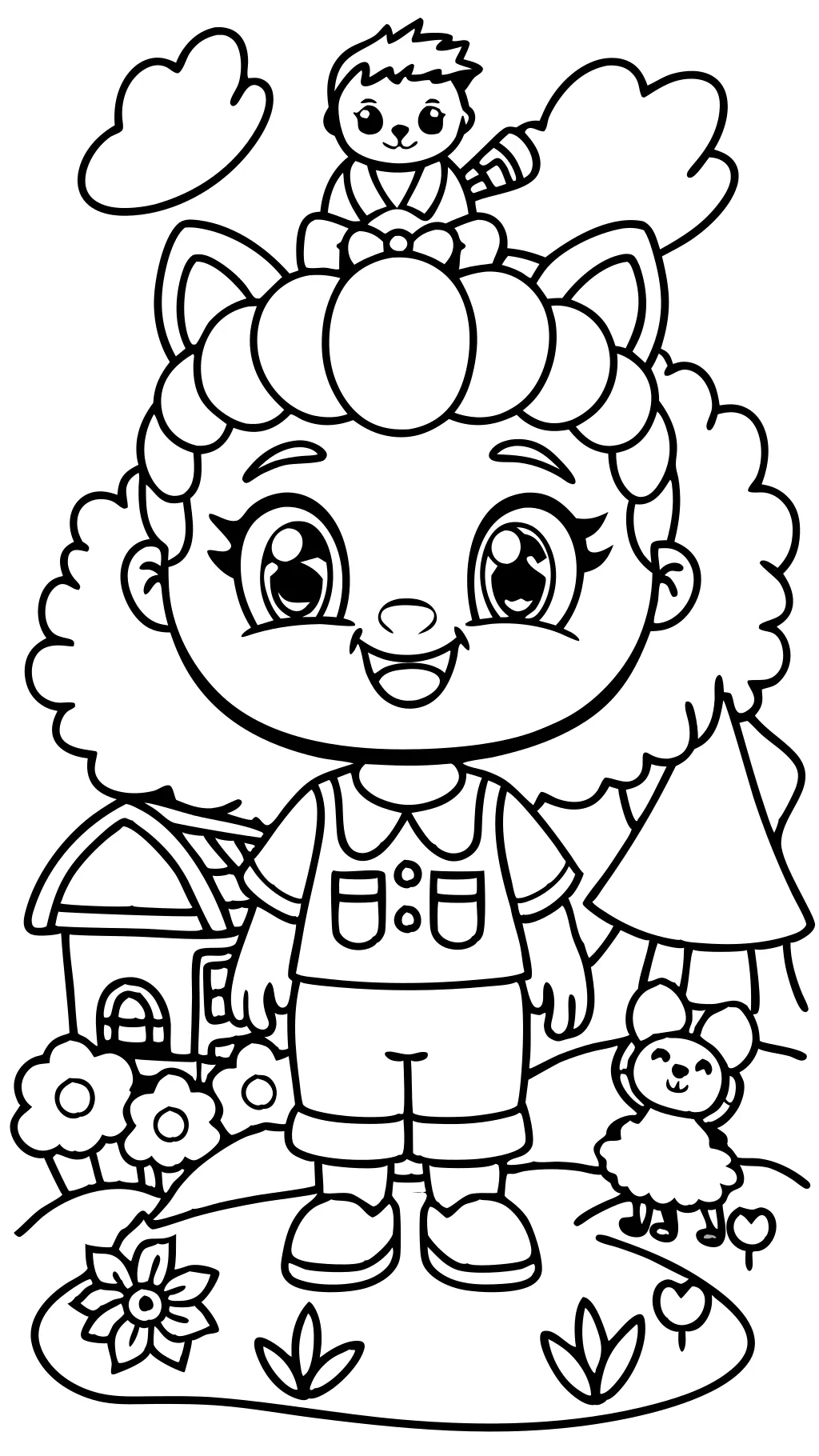 bobbi coloring pages